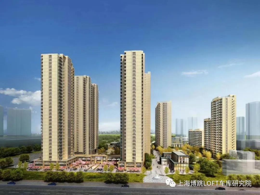 周口采用了LOFT车库武汉当代集团春风十里项目现已结构封顶！
